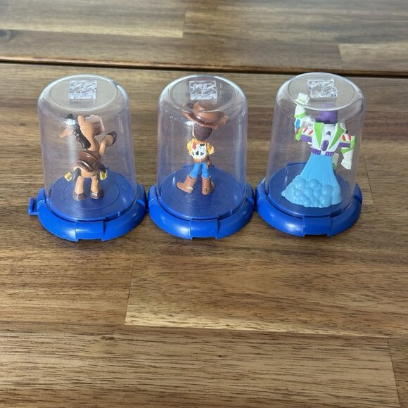 DOMEZ DISNEY PIXAR TOY STORY LOT OF 3 WODDY, BUZZ LIGHTYEAR BULLSEYE - Picture 6 of 7